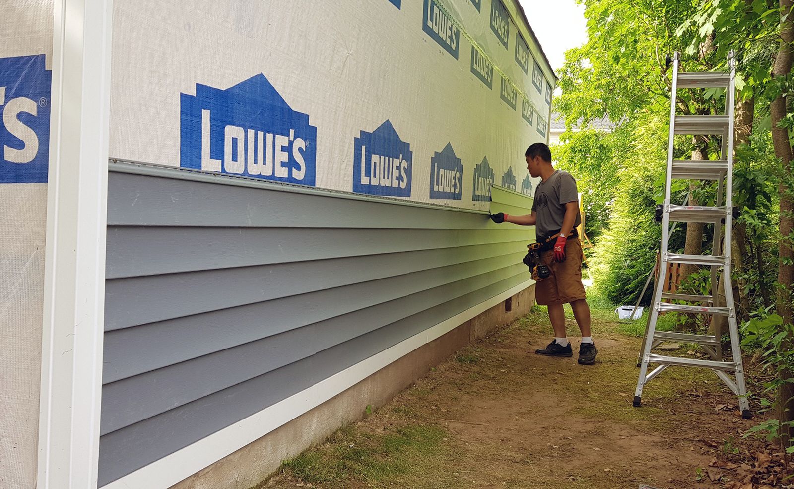 Torch down flat roofing