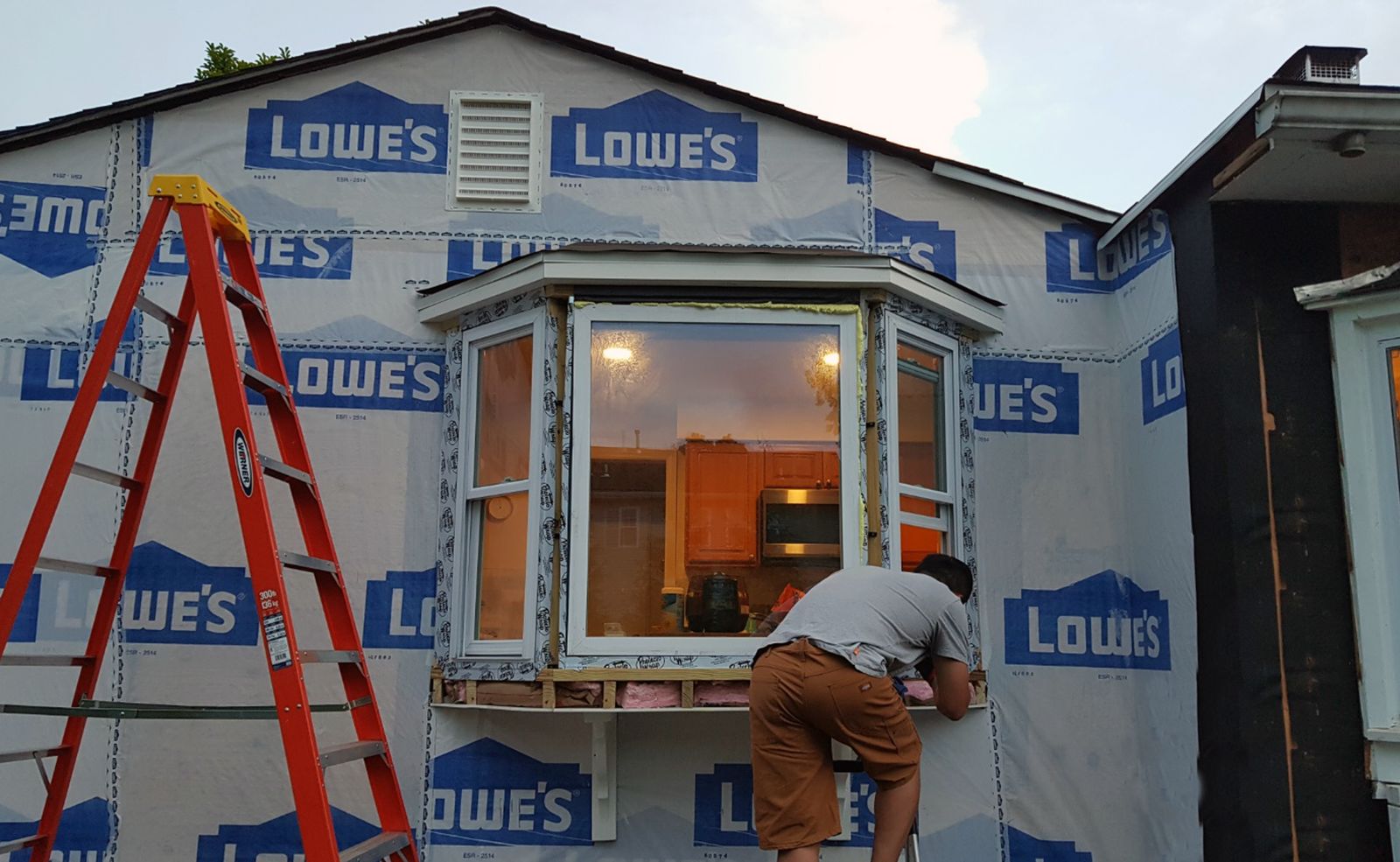 Bay window framing